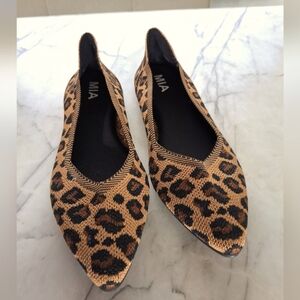 MIA cheetah print ballet flat